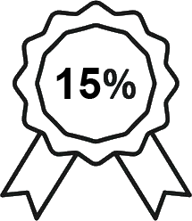Скидка 15%